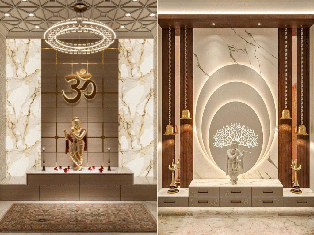 Marble Temple Designs for Modern Indian Homes